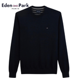 Eden Park Cotton Crew Neck Navy Knit Navy
