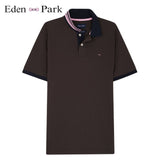 Eden Park Capitanie Fudge Polo Shirt Brown