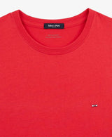 Eden Park Classic Round Neck Red Tee Red