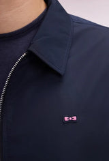 Eden Park Collared Harrington Jacket Navy