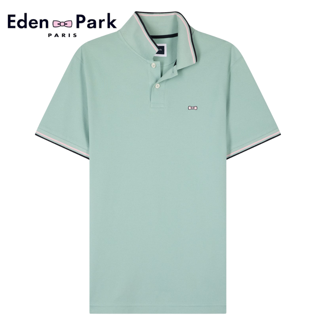Eden Park Decal Green Polo Green