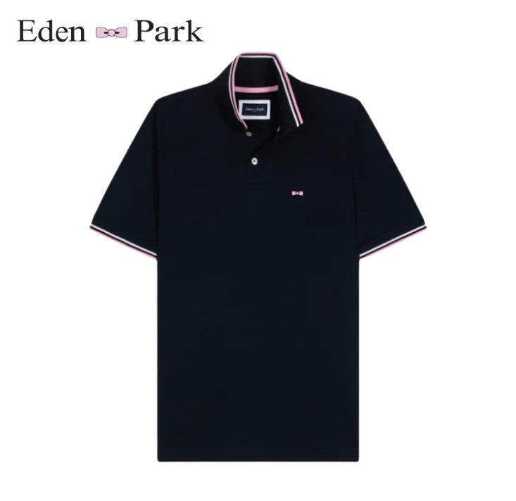 Eden Park Decal Navy Polo Navy