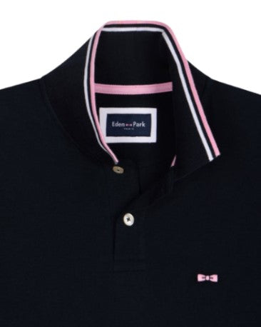 Eden Park Decal Navy Polo Navy