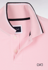 Eden Park Decal Pink Polo Pink