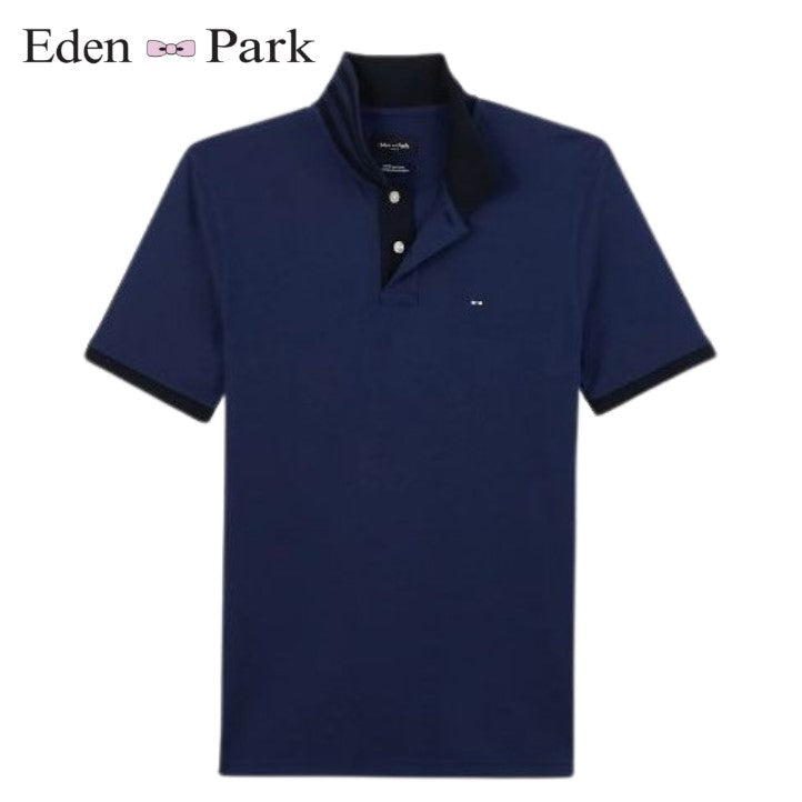 Eden Park Capitanie Denim & Navy Polo Navy