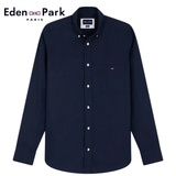 Eden Park Oxford Dobby Navy Shirt Navy