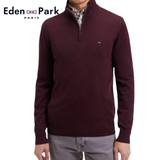 Eden Park Edinburgh Wine 1/4 Zip Knit Wine
