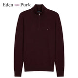 Eden Park Edinburgh Wine 1/4 Zip Knit Wine