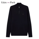 Eden Park Edinburgh Quarter Zip Knit Navy