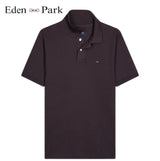 Eden Park Heady Green Polo Shirt Brown