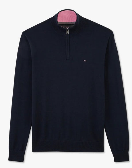 Eden Park Quarter Zip Navy Knit Navy