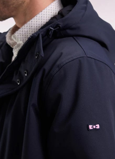 Eden Park Percy Navy Parka Jacket Navy