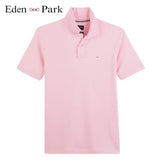 Eden Park Stretch Pima Cotton Pink Polo Pink