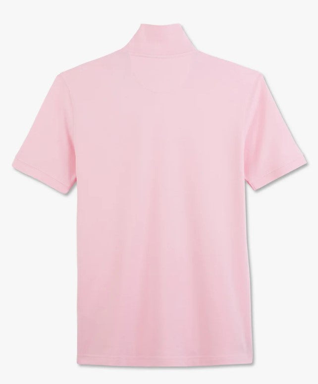 Eden Park Stretch Pima Cotton Pink Polo Pink