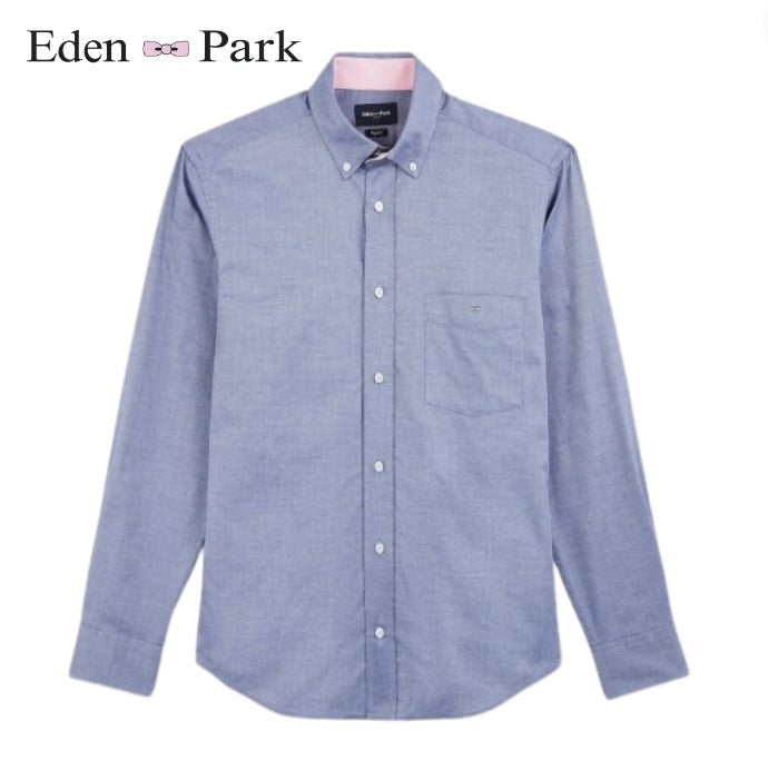 Eden Park Toulouse Marine Blue Shirt Blue