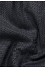 Eterna Dark Black Twill Shirt Black