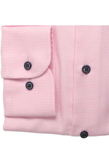 Eterna Pink Stitch Detail Shirt Pink