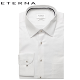 Eterna White Twill L/S Formal Shirt White