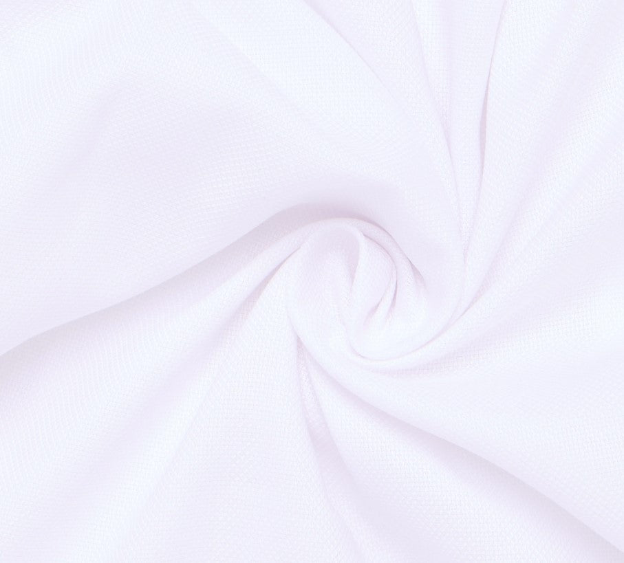 Eterna White Twill L/S Formal Shirt White