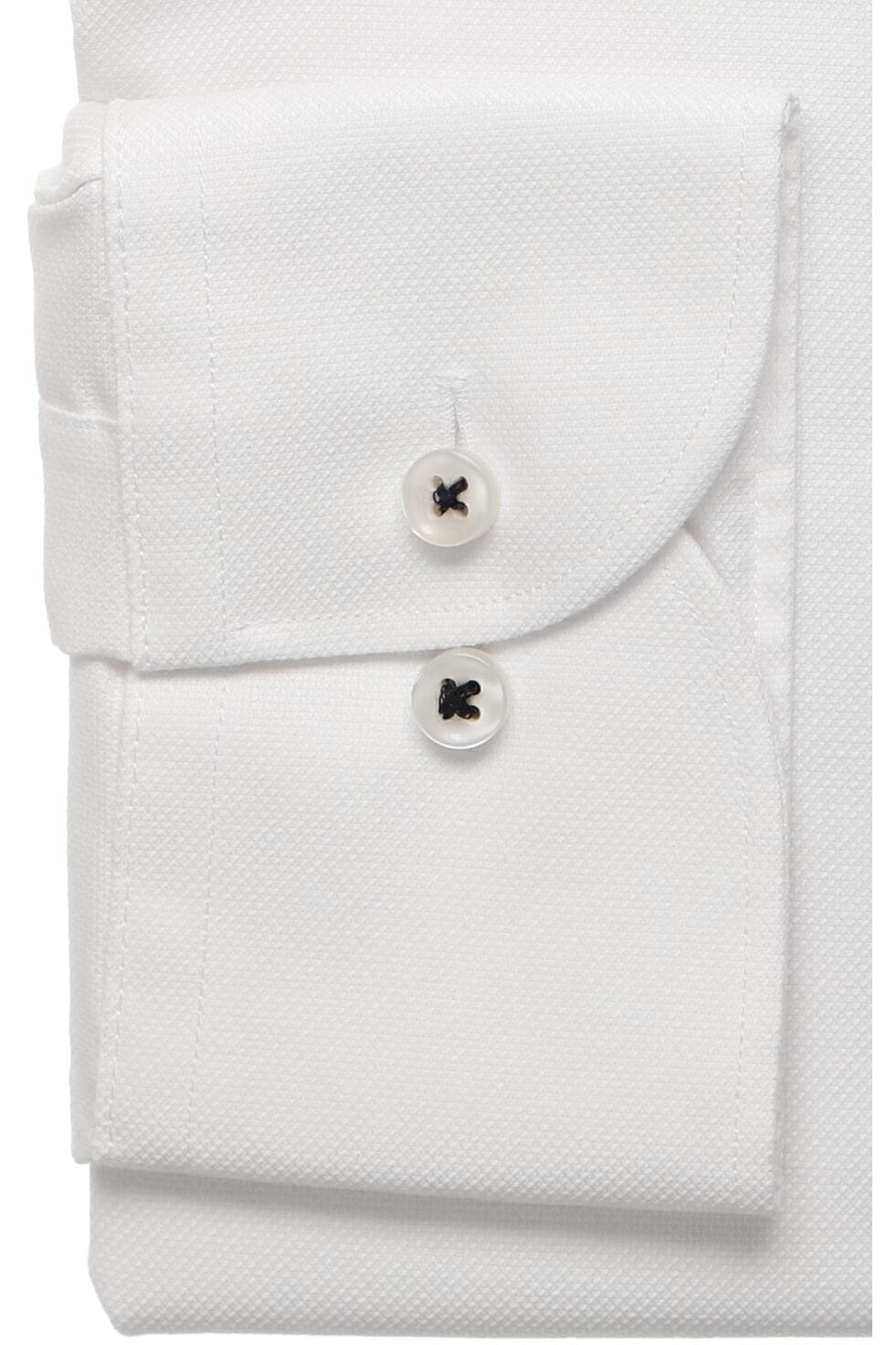 Eterna White Twill L/S Formal Shirt White