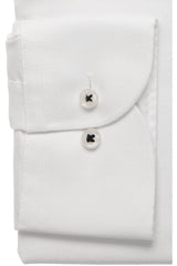 Eterna White Twill L/S Formal Shirt White