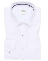 Eterna White Twill L/S Formal Shirt White