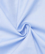 Eterna Light Blue Textured Formal Shirt Blue