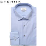 Eterna Light Blue Aqua Ton Formal Shirt Blue