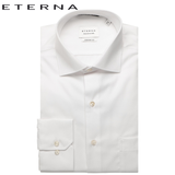 Eterna Classic White Twill Shirt White