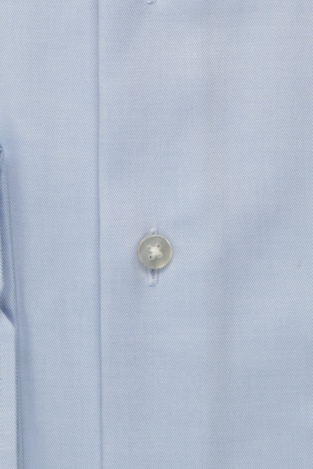 Eterna Twill Classic Blue Shirt Blue