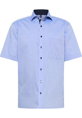 Eterna Blue Short Sleeve Shirt Blue