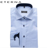 Eterna Blue With Navy Trim Shirt Blue