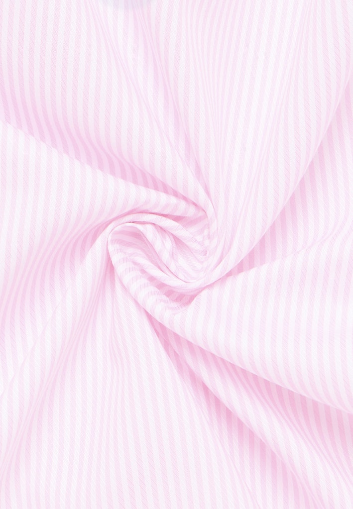 Eterna Classic Pink Stripe Shirt Pink