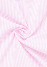 Eterna Classic Pink Stripe Shirt Pink