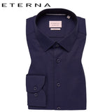 Eterna Dark Purple Formal Shirt Purple