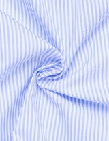 Eterna Classic Blue Stripe Shirt Blue