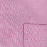 Eterna Pink Twill Short Sleeve Shirt Pink