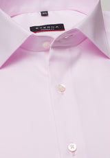 Eterna Pink Twill Formal Shirt Pink