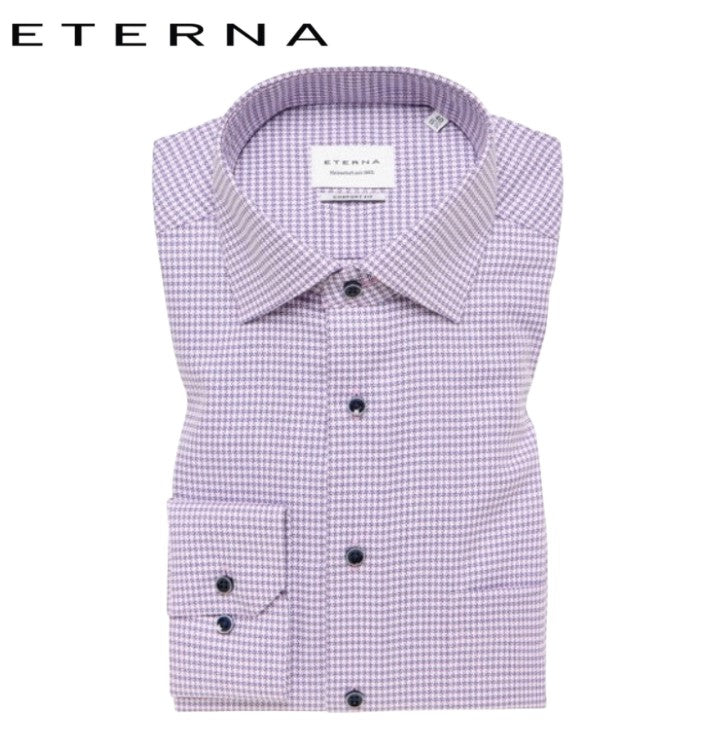 Eterna Rose Structured Shirt Purple