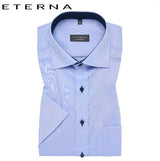 Eterna Blue Short Sleeve Shirt Blue
