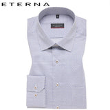 Eterna Solis Pattern Shirt White