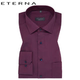 Eterna Structured Wine Shirt Wine