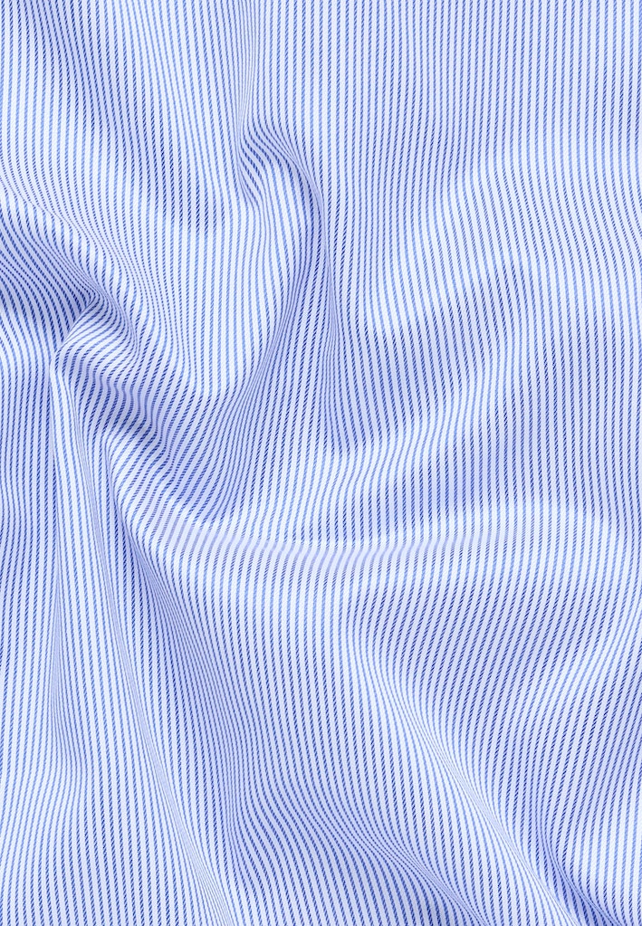 Eterna 1863 Royal Blue Stripe Shirt Blue