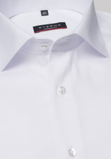 Eterna X-Tall Twill White Shirt White