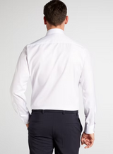 Eterna X-Tall Twill White Shirt White