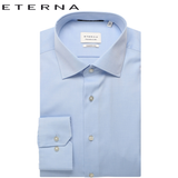 Eterna X-Tall Light Blue Twill Shirt Blue