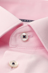 Eterna X-Tall Pink Diamond Twill Shirt Pink