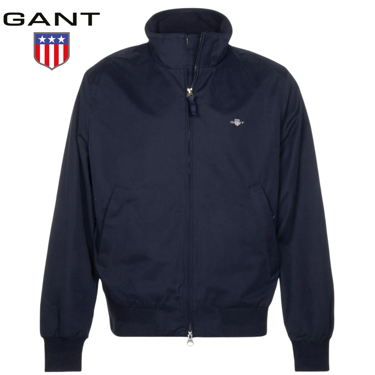 Gant Lightweight Hampshire Navy Jacket Navy