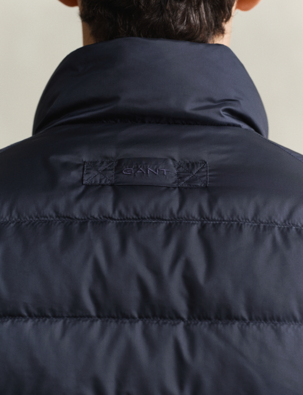 Gant Light Down Navy Quilted Jacket Navy