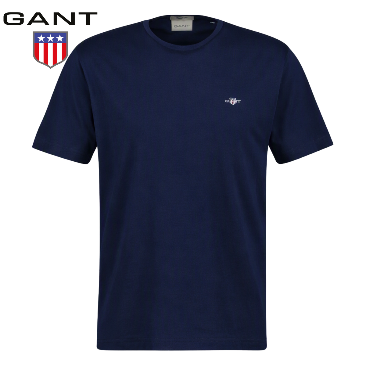 Gant Shield Logo Classic Navy T-Shirt Navy